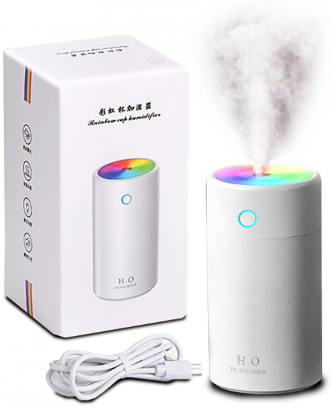 NAWILŻACZ POWIETRZA DYFUZOR ZAPACHOWY LAMPKA LED NAWILŻACZ POWIETRZA DYFUZOR ZAPACHOWY LAMPKA LED