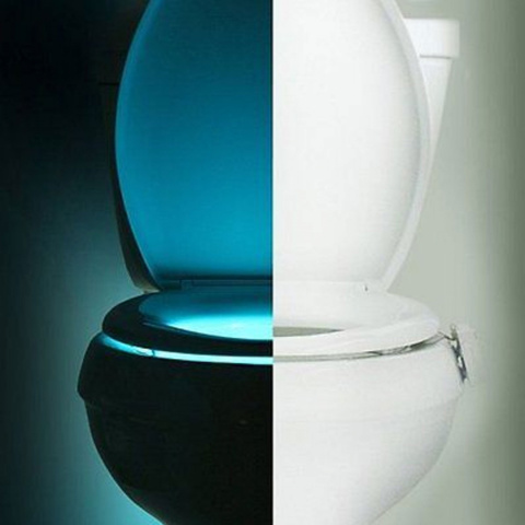 LAMPKA LED DO WC TOALETY CZUJNIK RUCHU i ŚWIATŁA LAMPKA LED DO WC TOALETY CZUJNIK RUCHU i ŚWIATŁA